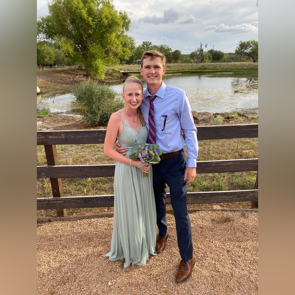 Azazie Bridesmaids dress - Eucalyptus